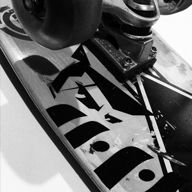 samurai skateboard